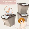 3er Set Hundefutter Aufbewahrung Futtertonne Hund Produktbild-Vorschau 6