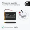 CELLONIC 1x Batteria per Altoparlante Compatibile con Anteprima dell’immagine prodotto 4