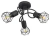 Design plafondlamp Xara I zwart 3-lichts Productafbeelding-voorbeeld 12