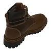 A single brown boot is shown from a rear-side angle against a white background. Anteprima dell’immagine prodotto