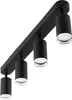 LED Spot plafonnier 4x GU10 IP44 ADERO Noir Lumiled Voir les images du produit 2