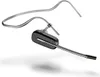 A black and silver headset with an ear hook, shown against a white background. Anteprima dell’immagine prodotto