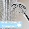 2er Set Duschkopf Wassersparend 3 Funktion Duschbrause Produktbild-Vorschau 6