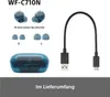 Sony In-Ear Kopfhörer WF-C 710N schwarz, Farbe:Blau Produktbild-Vorschau 3
