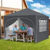 Tente pliante COSTWAY 3 x 3 m avec 4 parois latérales Voir les images du produit 2