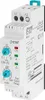 A close-up studio shot of a white and black electrical relay device with turquoise accents. Anteprima dell’immagine prodotto