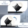 ZMH Black Ceiling Spotlight 4 Flames Ceiling Light Dimmable Voir les images du produit 3