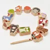 Blocs d'enfilage en bois Classic World « Animaux de la Voir les images du produit 4
