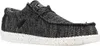 HEYDUDE Wally Sox Stitch Herren Halbschuhe Black White Produktbild-Vorschau 5