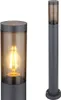 Globo Lighting Außenleuchte Edelstahl anthrazit, 1x E27 Produktbild-Vorschau 6