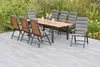 Merxx Gartenmöbel Set Athos 17tlg., 8 Klappsessel inkl. Produktbild-Vorschau 1