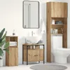 vidaXL Umyvadlová skříňka Artisan dub 60x30x60 cm materiál Náhled obrázku produktu 2