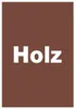 Holz Mülltrennung Schild mit Text hochkant A3 (297x420mm) Produktbild-Vorschau 1