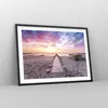 Gerahmtes Poster - Schwarzer Rahmen - Boot Strand Himmel - Produktbild-Vorschau 8