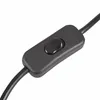 Netzkabel 3 m Eurostecker + Schalter 300 SW C7 schwarz Produktbild-Vorschau 3