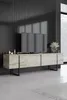 Skye Decor, Luxe - Travertin, Noir, Meubles TV, Travertin, Voir les images du produit 1