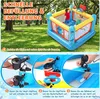 Skakanka dla dzieci o wymiarach 172x172x128 cm z koszykówką Podgląd zdjęcia produktu 3