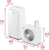 Mobilní klimatizace Welltec ACS3 Pro Náhled obrázku produktu 15