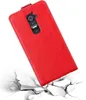 Cadorabo Hülle für LG G2 Schutz Hülle in Rot Flip Etui Produktbild-Vorschau 5