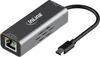InLine 33380J, USB Typ-C, RJ-45, Männlich, Grau, Taiwan, Produktbild-Vorschau 2