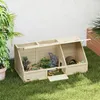 PawHut Schildkrötenhaus aus Holz, Schildkrötengehege mit Produktbild-Vorschau 2