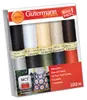 Set di filo per cucire Gütermann "Colori base" 10 rocchetti Anteprima dell’immagine prodotto 4