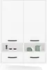Appendiabiti da bagno NINA W2D2P2S BIANCO Scaffale 2 ante 8 Anteprima dell’immagine prodotto 21