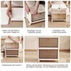 Faltbarer Kleiderschrank Organizer - Kunststoff Produktbild-Vorschau 6