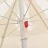 vidaXL Parasol avec mât en acier couleur sable 180 cm Voir les images du produit 3