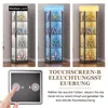 Glasvitrine Ausstellungsschrank mit LED -Leuchten, Produktbild-Vorschau 6