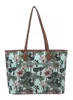 PICARD Schultertasche Sonja Shopper Flowerbed türkis Produktbild-Vorschau 3
