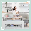 Rozkladací konferenčný stolík Relaxdays, rozmery: 42 x 98 x Náhľad obrázku produktu 6