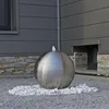 CLGarden Edelstahl Kugel Springbrunnen ESB4 gebürstet mit Produktbild-Vorschau 2