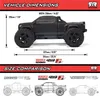 Arrma 1:10 BIG ROCK 223S BLX 4X4 Monster Truck bezkartáčový Náhled obrázku produktu 9