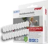 A product box for child safety socket covers, with a child reaching for an electrical outlet. Anteprima dell’immagine prodotto