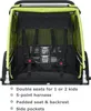 TIGGO® 2in1 Fahrradanhänger 5-Punkt Sicherheitsgurt Jogger Produktbild-Vorschau 7