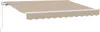 Stabli Möbel Einziehbare Markise Beige und Weiß 250 x 200 Produktbild-Vorschau 2
