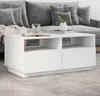 Tavolino con luci LED bianco 90x49x40 cm Anteprima dell’immagine prodotto 9