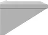vidaXL Półka ścienna 75x45x31 cm srebrna stal nierdzewna Podgląd zdjęcia produktu 6