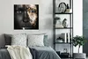 MuchoWow® Poster Frau - Schwarz und Gold 75x75 cm - Wand Produktbild-Vorschau 4