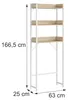 Relaxdays, étagère pour machine à laver, 3 niveaux, idéale Voir les images du produit 4