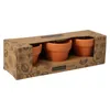 12x Citronella Kerzen im Terrakotta Topf 7 x 7 cm Produktbild-Vorschau 3