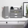 BIRGER Schubladenbox 2 Fächer - Grau Produktbild-Vorschau 3