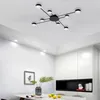 tooLight Deckenlampe App523-8C Modern 8-Arm Schwarz Led Produktbild-Vorschau 6