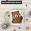 Trendation - Ramen Roter Panda Tasse Musik Kinder Produktbild-Vorschau 3