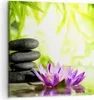 Bild auf Leinwand - Leinwandbild - Spa bambus blume wasser Produktbild-Vorschau 1