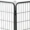 vidaXL Kojec dla psa 12 paneli stalowych 80x60 cm czarny Podgląd zdjęcia produktu 11
