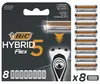 BIC Hybrid 5 Flex heren scheermes – navulmesjes, 8 stuks Productafbeelding-voorbeeld 1
