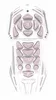 A white and pink remote control for a robotic cat. Anteprima dell’immagine prodotto