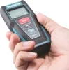 A hand holding a Makita LD030P laser distance meter. Produktbild-Vorschau